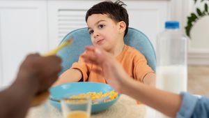 D'après les recherches, les habitudes d'enfants qui choisissent de la nourriture sont génètement réduites