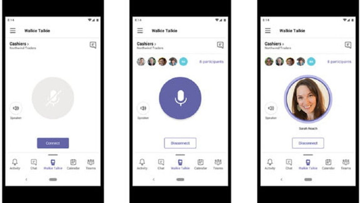 Pengguna Android dan iOS Sudah Bisa Gunakan Fitur Walkie Talkie Microsoft