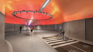 The World's Longest Bicycle And Pedestrian Tunnel To Open In April