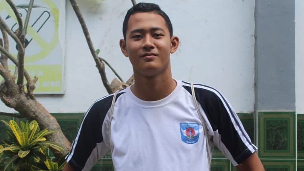 Siasat Kiper Persis Solo Erlangga Setyo抢走了印尼U-19国家队教练Shin Tae-yong的注意力
