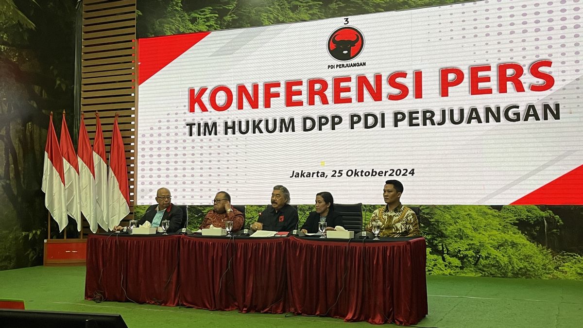 PDIP Hormati PTUN关于纪伯伦提名的裁决,但Janggal法官的态度的价值