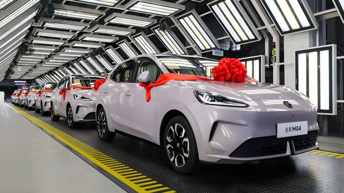 MG4 Latest Generation EV Starts Mass Production, Official Debut In August
