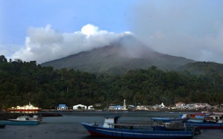 PVMBG: Status Gunung Karangetang Sulut Masih Siaga