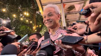 Asked About Gibran Being Prabowo's Vice President, Ganjar Responds With A Smile