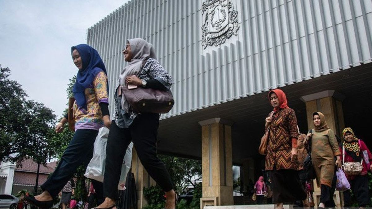 5 Percent Of DKI Provincial Government Civil Servants Do Not Enter Work After New Year's Holidays