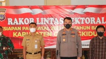 Berita Gunung Kidul: Polres Gunung Kidul Mengamankan 17 Objek Vital Tekan Penyebaran COVID-19