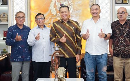 Terima Ketua Umum dan Pengurus PWI Pusat, Ketua MPR Dorong Peningkatan Kompetensi dan Profesionalitas Wartawan