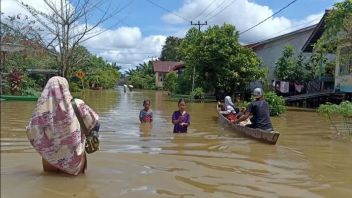 西クタイは取り消され、東カリマンタンの洪水緊急対応状況はマハカムウル地域に住んでいます