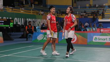 丽贝卡/法迪亚组合在2022年亚洲羽毛球锦标赛上淘汰韩国三号种子