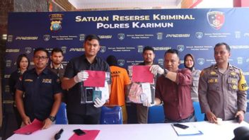 カリムン警察は、インドネシアへの違法PMI候補者を送った容疑者2人を決定