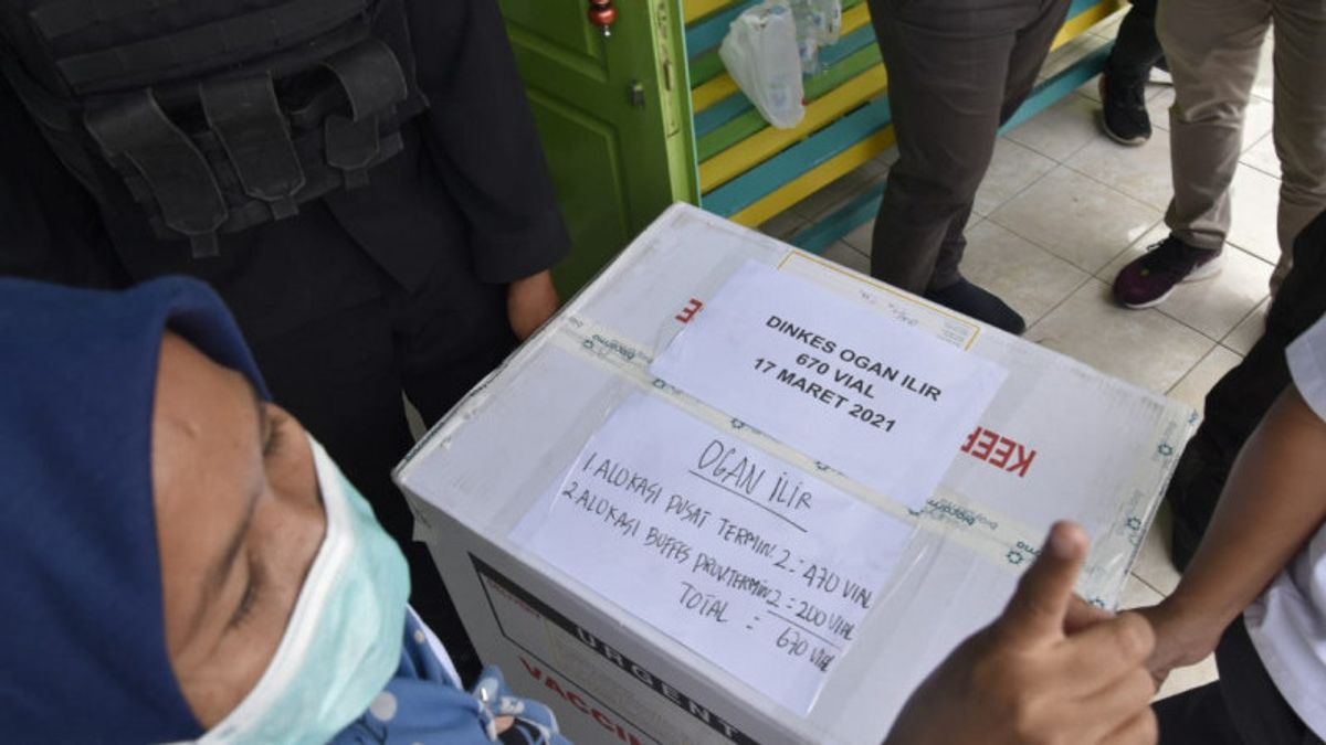 Mauvaises Nouvelles Du Sud De Sumatra: Le Stock De Vaccins Contre La COVID-19 S’épuise, La Vaccination Temporairement Reportée