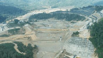 It Was Rumored That The Landslide Was Being Rumored, The Construction Of The Ameroro Rampung Dam At The End Of 2023