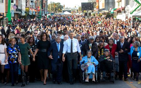 Barack Obama Turun Gunung Kampanye untuk Kamala Harris Lawan Trump