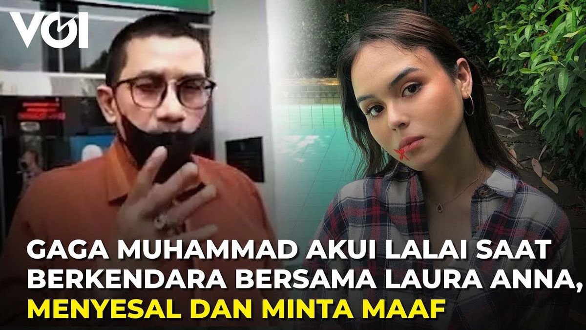 VIDEO: Gaga Muhammad Akui Lalai Saat Berkendara Bersama Laura Anna, Menyesal dan Minta Maaf