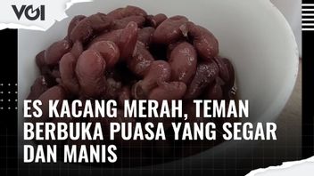 VIDEO: Red Bean Ice, Fresh And Sweet Iftar Friends
