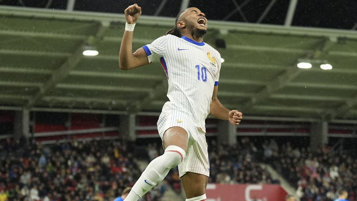 France Gol Party While Beating Israel In Nations League