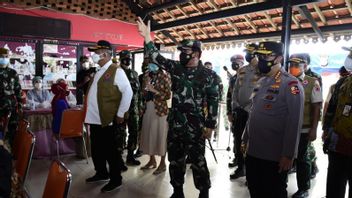 TNI Pursues Target Of 70 Percent Vaccination In Jakarta
