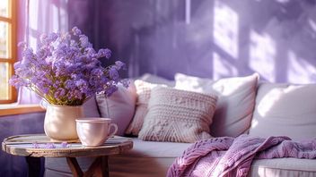 Kiat Memadukan Warna Lavender untuk Gaya Hidup Minimalis