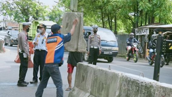 A Total Of 78 U-Turns On The Karawang-Cikampek Homecoming Route Closed Until May 2