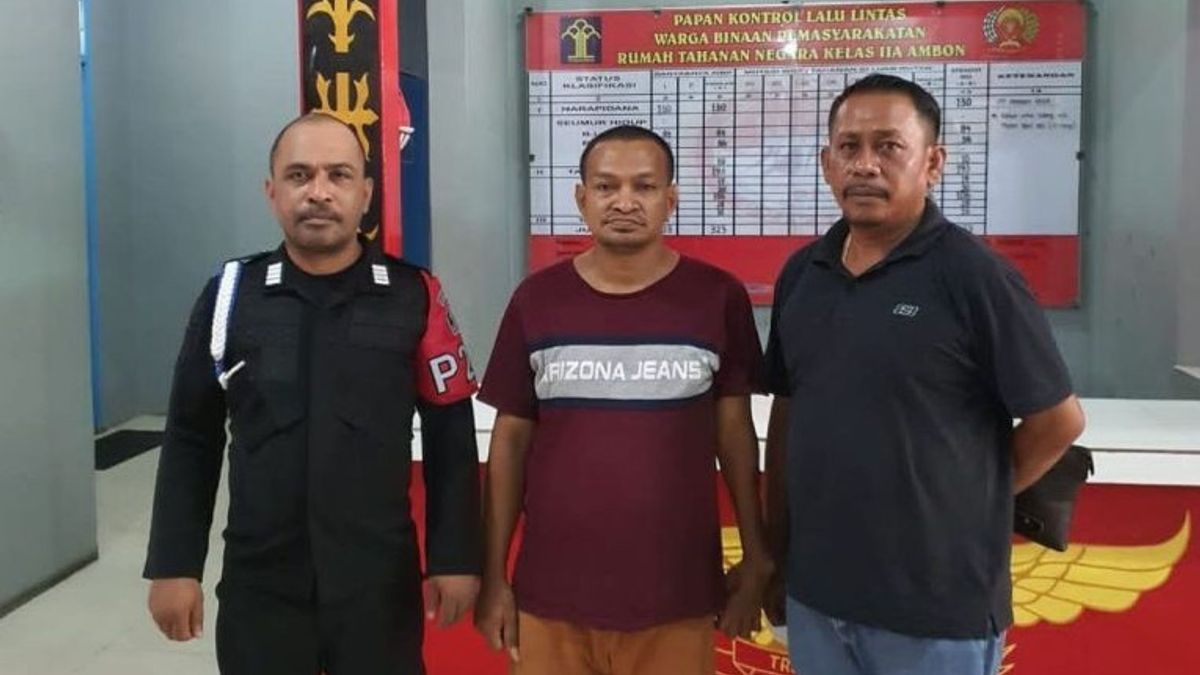 The Defendant In The Narcotics Case In Ambon Who Escaped Despite Accepting Sentences Under The Prosecutor's Demand Was Arrested By The Maluku Prosecutor's Office