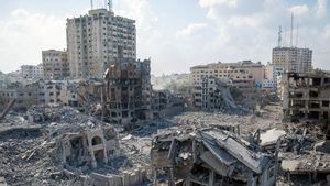   Pasukan Israel Ditarik, Kehancuran Kota Gaza Menganga