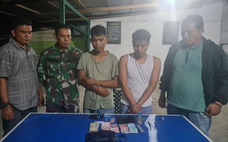 2 Pemuda Asyik Nyabu di Rumah Kontrakan Diamankan Intel Kodim 0305/Pasaman