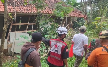 PVMBG Minta Kosongkan 22 Rumah di Desa Wargasari Cianjur Rawan Pergerakan Tanah