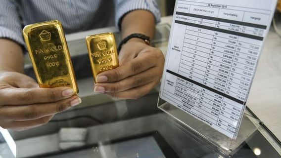 Antam's Gold Price Rises Again by IDR 7,000, per Gram is Priced at IDR 1,077,000