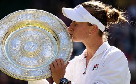 Drama  di Wimbledon! Barbora Krejcikova Menangis Bahagia, Jasmine Paolini Merintih Duka