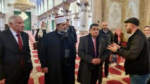 Menteri Inggris untuk Timur Tengah Kunjungi Masjid Al Aqsa, Sempat Tertunda Pemeriksaan Keamanan Israel