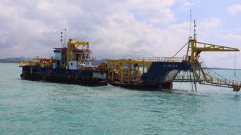 Langgar Zona Perizinan, KKP Setop 2 Kapal Isap di Perairan Bangka