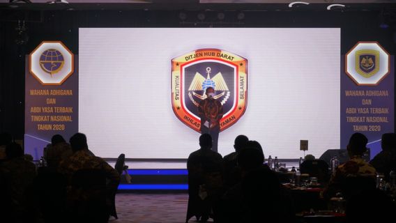 Ditjen Hubdat Kemenhub Gelar Penganugerahan Wahana Adhigana dan Abdi Yasa 2020