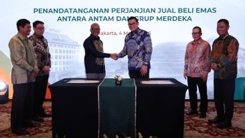 Antam signe l'achat et la vente de 6 tonnes d'or avec une filiale de MDKA