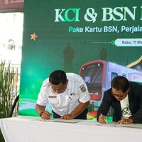 KCI Gandeng Bank Syariah Nasional Luncurkan Kartu Multi-trip Co-branding