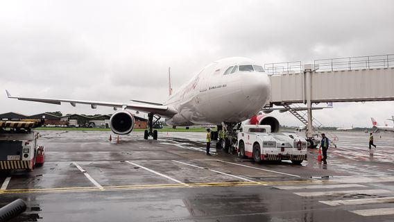 Airbus A330-300 Terbangkan 42 Anggota Tim Evakuasi WNI ke Wuhan