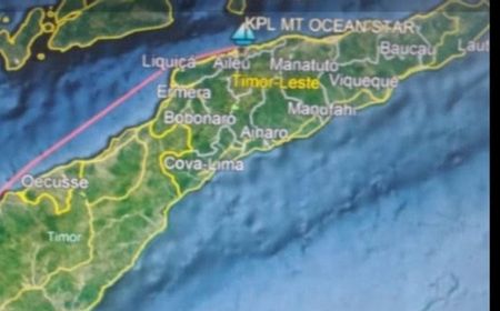 ABK MT Ocean Star Terombang-ambing  di Lautan Timor Leste, Bakamla Siap Evakuasi