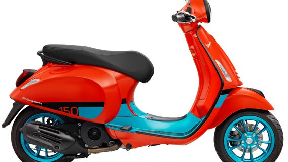 Vespa Primavera Color Vibe, Tampilan Klasik dengan Warna Mencolok