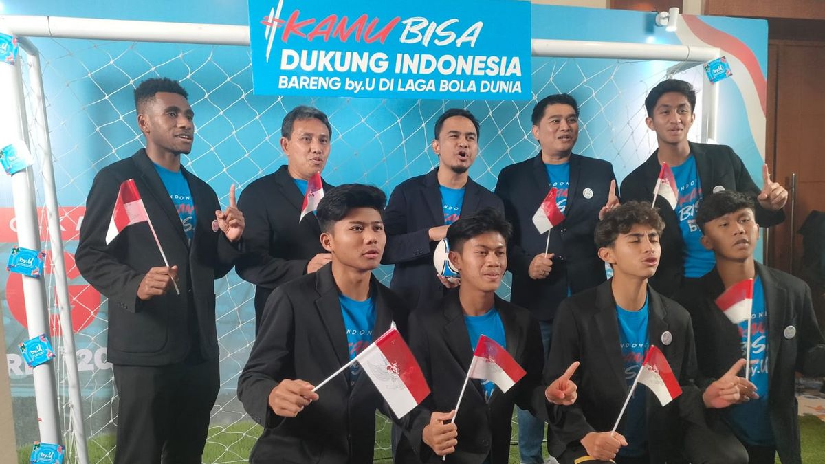 Bima Sakti Welcomes By.U Campaign That Gives 1 GB For Every Goal Created By The U-17 National Team