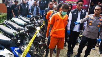 rake up par la police, le syndicat Curanmor à Balikpapan a agi 24 fois dans plusieurs régions