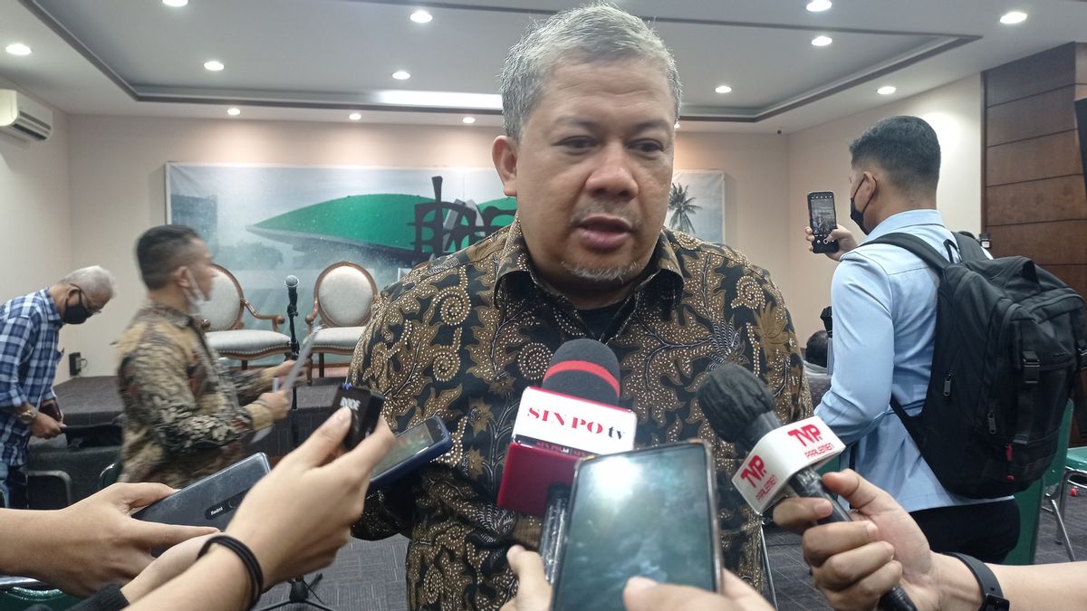 Fahri Hamzah Sindir Of United Indonesia Coalition: Elite Gathering Doesn't Use Kayak Concepts At Ronda Post