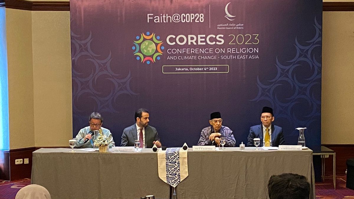 Dihadiri 150 Tokoh Lintas Agama dan Cendekiawan, MHM Gelar Konferensi Bahas Solusi Dampak Perubahan Iklim