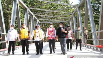 Still Using Wood And Planks, Muara Jaya OKU Residents Ask Minister Basuki To Build Irrigation Dam