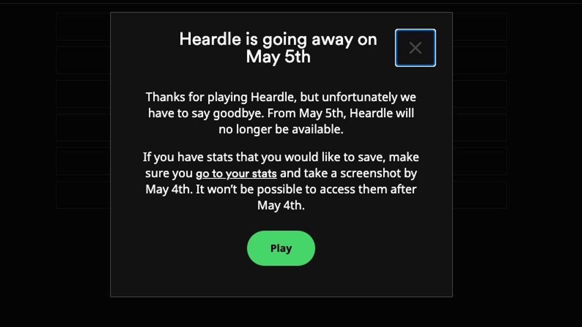 Spotify Hapus Gim Heardle Kembaran Wordle