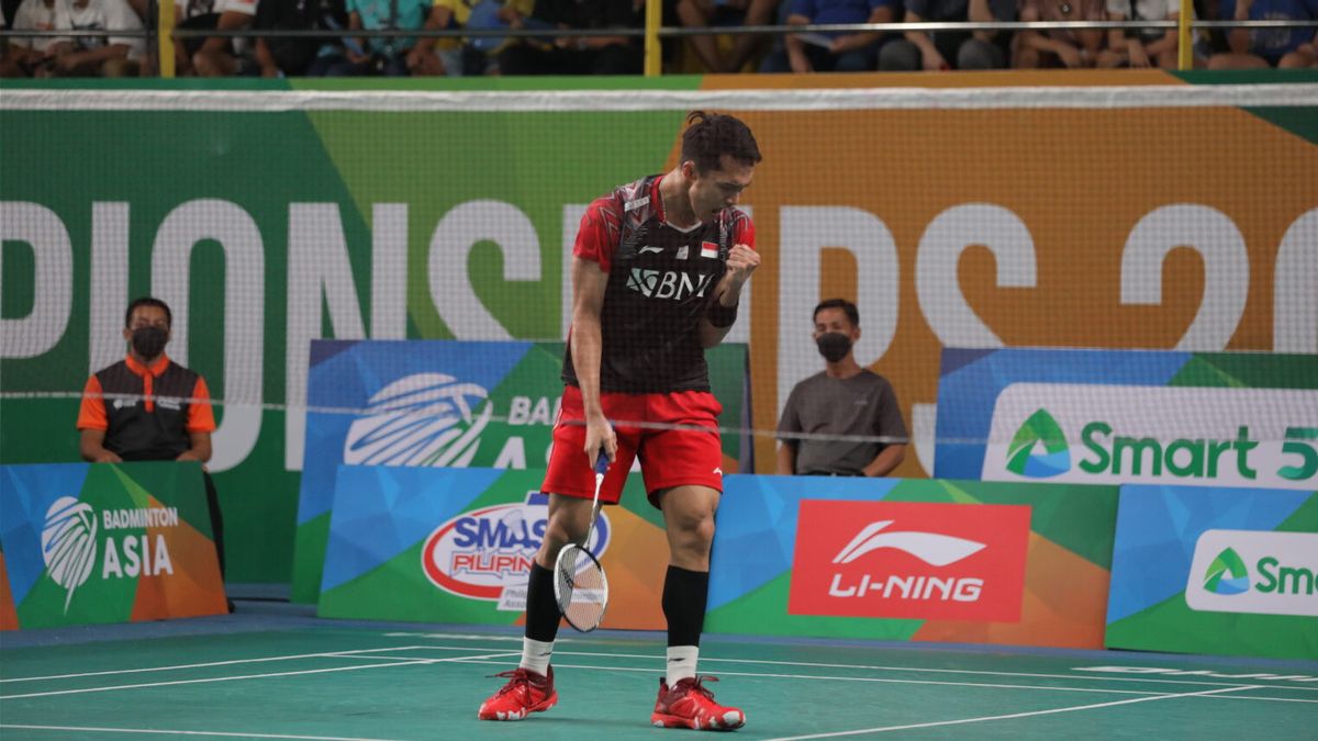 Indonesia Open 2022: Difficult At The Beginning, Jonathan Christie Makes Thailand's Single Lunglai