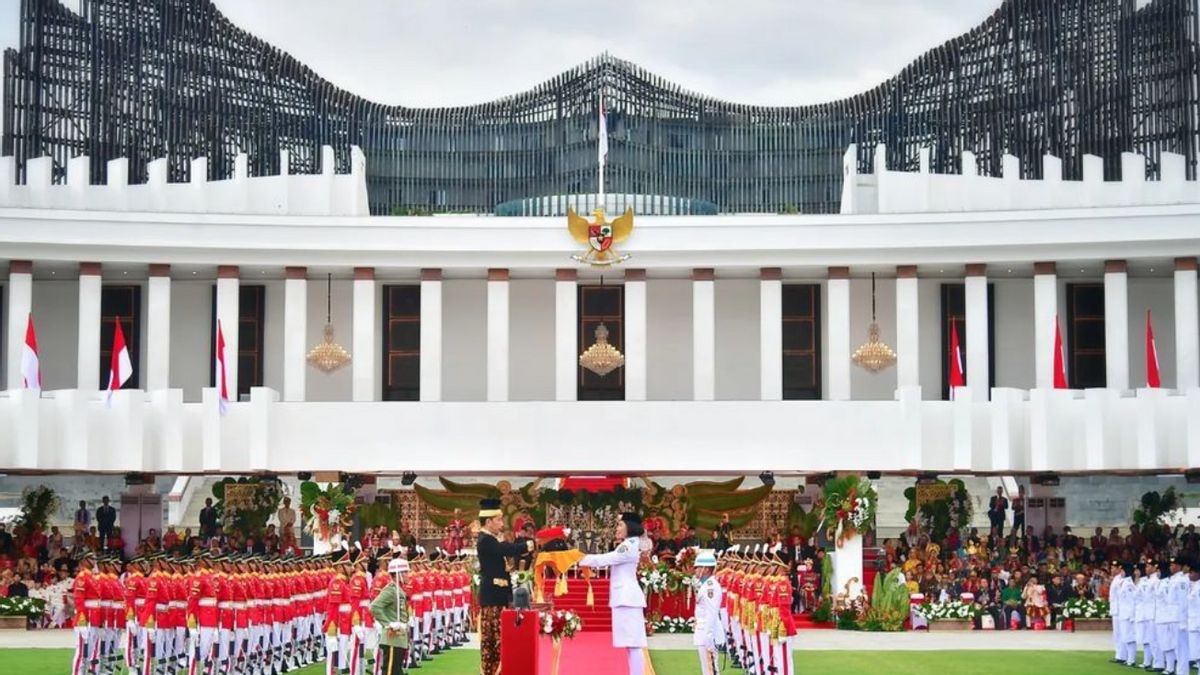 Presiden Jokowi Resmikan Istana Negara IKN