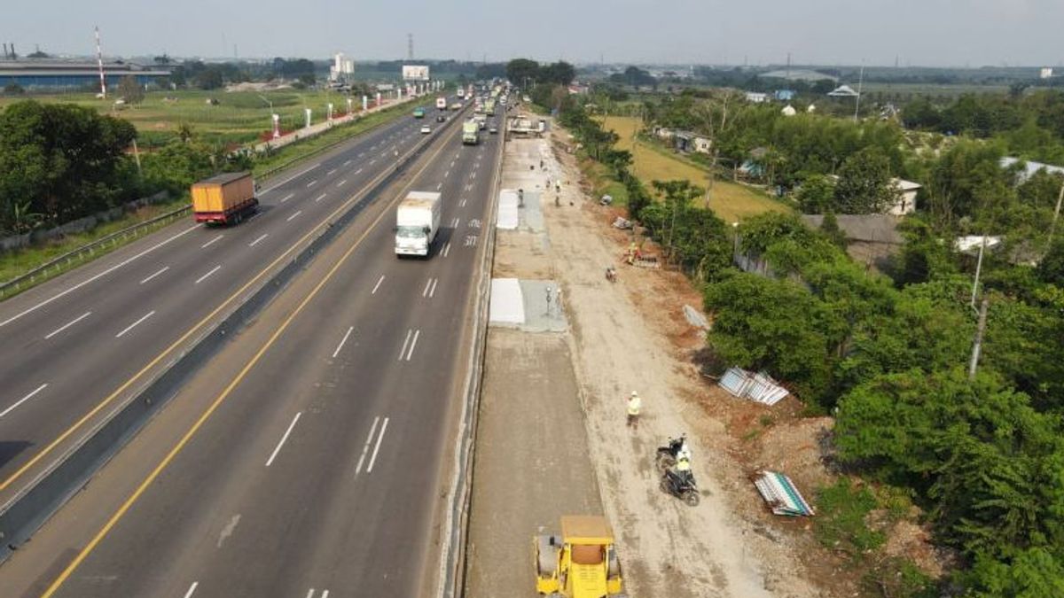 ジャサ・マルガ:ジャカルタ-チカンペック有料道路の拡幅工事、H-10レバラン完成