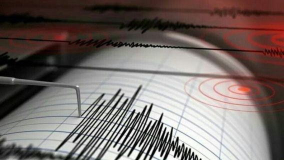 5.3 M-magnitude Earthquake Occurs In Southwest Tanggamus Lampung