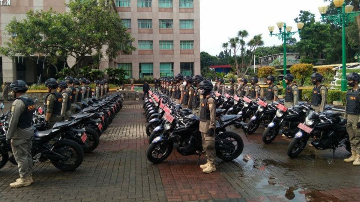 Ready To Welcome The ASEAN Summit In Jakarta, DKI Satpol PP Forms A Motorcycle Rapid Response Unit