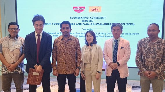 Kerja Sama Serikat Petani Kelapa Sawit dan Nissin Foods Holdings-Japan