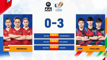 タイに敗れたインドネシアのFIFAオンラインチームは、2021年のSEAゲームでメダルを獲得できませんでした